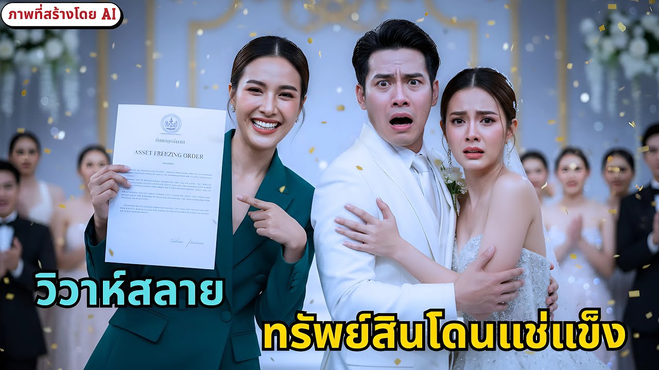 บอสจัดวิวาห์หรูเมียน้อย... เมียหลวงจัดให้ ของขวัญคือหมายศาลอายัดทรัพย์เกลี้ยง!(เรื่องแต่งโดย AI)