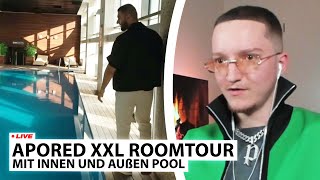 Justin reagiert auf "ApoRed XXL Roomtour 🏡" | Live - Reaktion