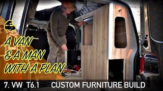 7. Custom furniture build VW T6.1