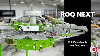 ROQ NEXT Automatic Screen Printing Press — Full Overview &amp; Key Features | ROQ Press Series Ep. 2