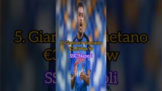 10 Low-Income Footballer In Serie A ( 2023-24 ) #football #seriea #italianfootball #short