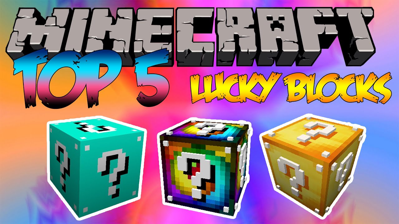 TOP 5 LUCKY BLOCKS YouTube