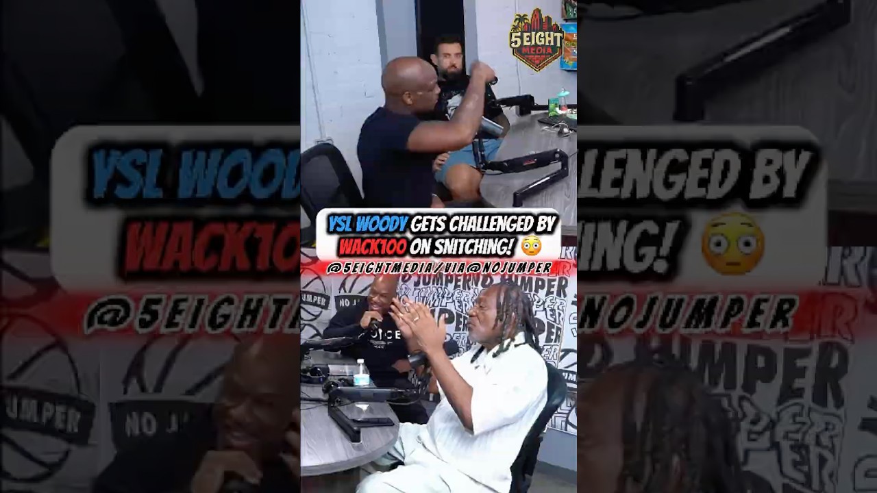 Wack100 и YSL Woody ссорятся из-за доносов! 😳