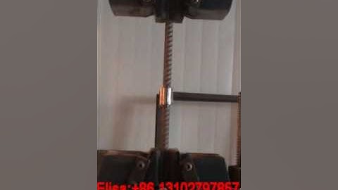 Rebar Couplers Tensile Strength Test （100% bar break）