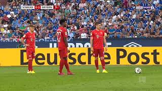 Le coup franc de Lewandowski face au schalke04 screenshot 3