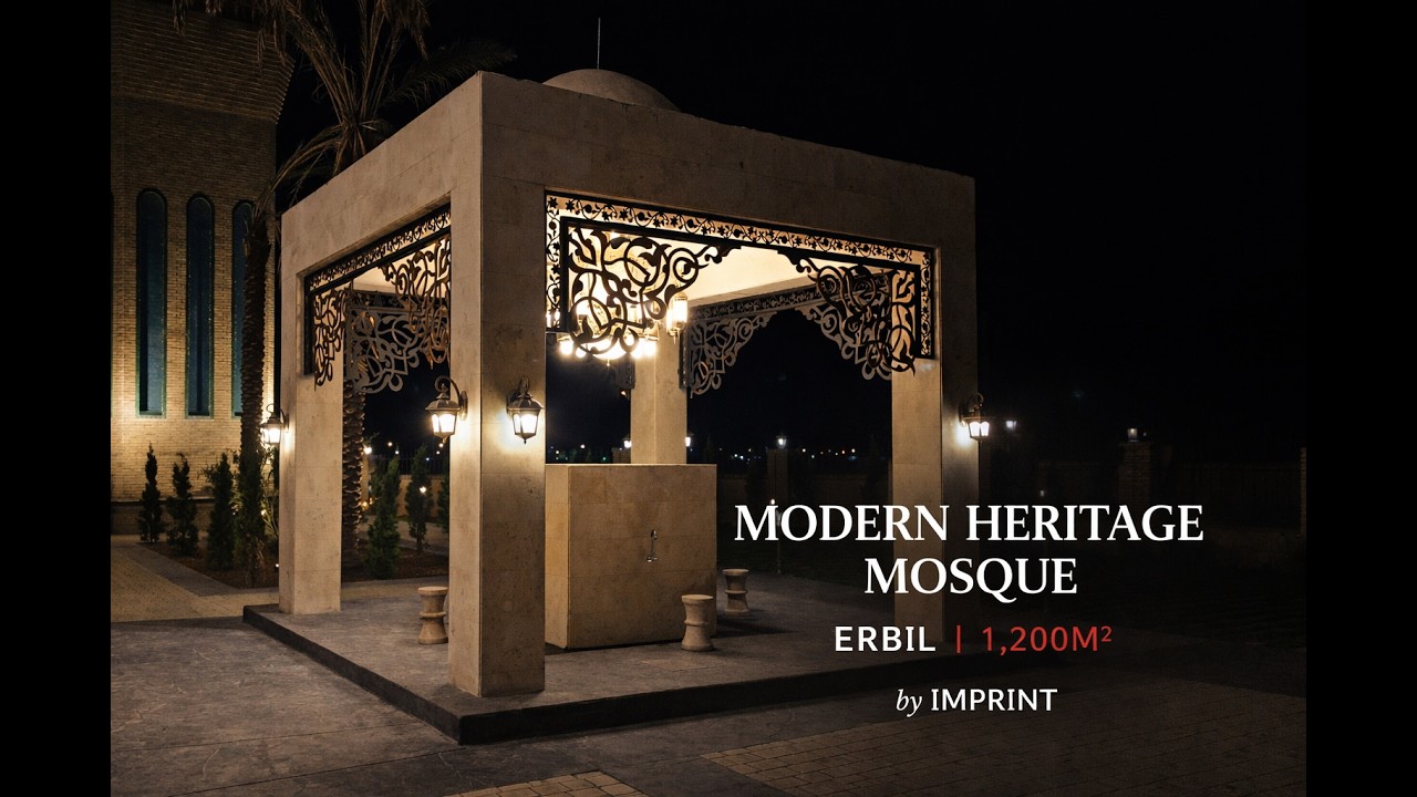 FROM TRADITION TO MODERNITY – 1,200M² MOSQUE | 5,360M² LAND | by IMPRINT