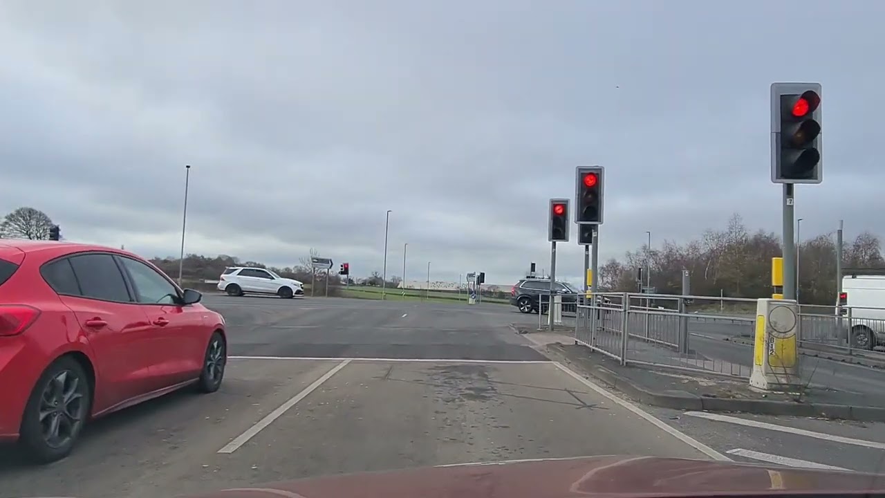 Driving Mansfield\Kirkby B6139\A611\Derby Rd\M1 Jct29