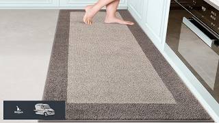 Machine Washable Kitchen Rug 24 x 84 Non Slip Kitchen Mat