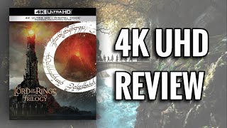 LORD OF THE RINGS TRILOGY 4K ULTRAHD BLU-RAY REVIEW | THE BEST 4K MOVIES OF 2020?