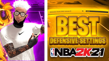 BEST DEFENSIVE SETTINGS in NBA 2K21! HOW TO NEVER SLIDE! BEST DEFENSIVE TIPS/TRICKS