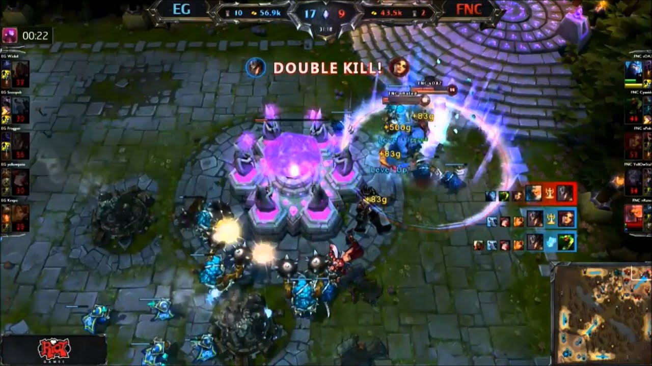 EG Froggen Backdoor vs Fnatic and xPeke I LCS EU League of Legends