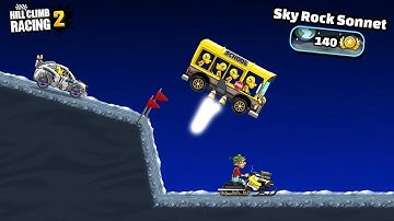 SKY ROCK SONNET NEW EVENT - Hill Climb Racing 2 Walkthrough Gameplay [ iOS/Andoird ]