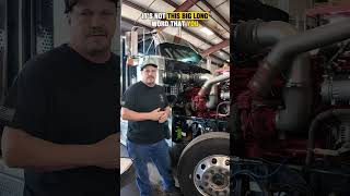Got a nice Kenworth in for an OPS installation and an overhead #diesel #mechanic #kenworth