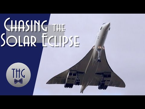 Chasing the 1973 Solar Eclipse in a Concorde