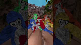 ¿Cuántos GORILAS se necesitan para SALIR del MAPA de GORILLA TAG? #español #vr #gorillatag