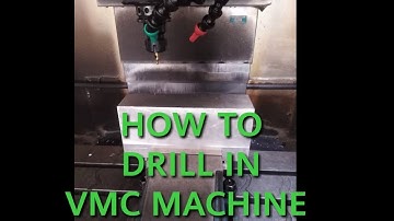 #vmc #jv40#cnc #Fanuc#siemens  How to drill in vmc machine details in tamil