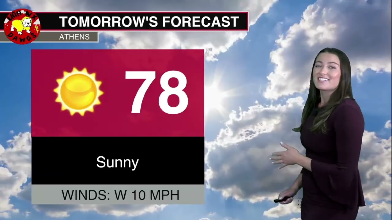 October 20th North Georgia Weather Forecast