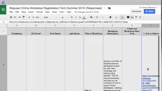 Creating Registration Forms using Google Forms 1