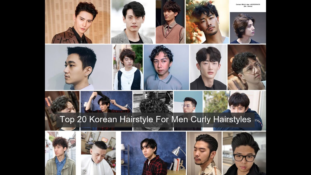 Top 20 Korean Hairstyle For Men Curly Hairstyles 1 #2022 @FunForAll India -  YouTube