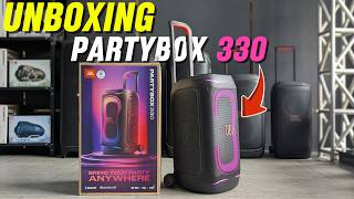 Unboxing the All-New JBL PartyBox 330 | Powerful Sound Test