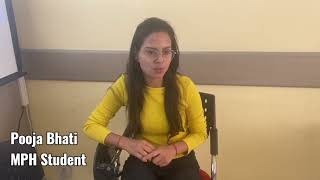 Internship Presentation | MPH | Pooja Bhati