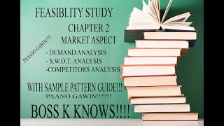 FEASIBILITY CHAPTER 2 - MARKET ASPECT(DEMAND,SWOT, AND COMPETITORS ANALYSIS - WITH SAMPLE PATTERN!