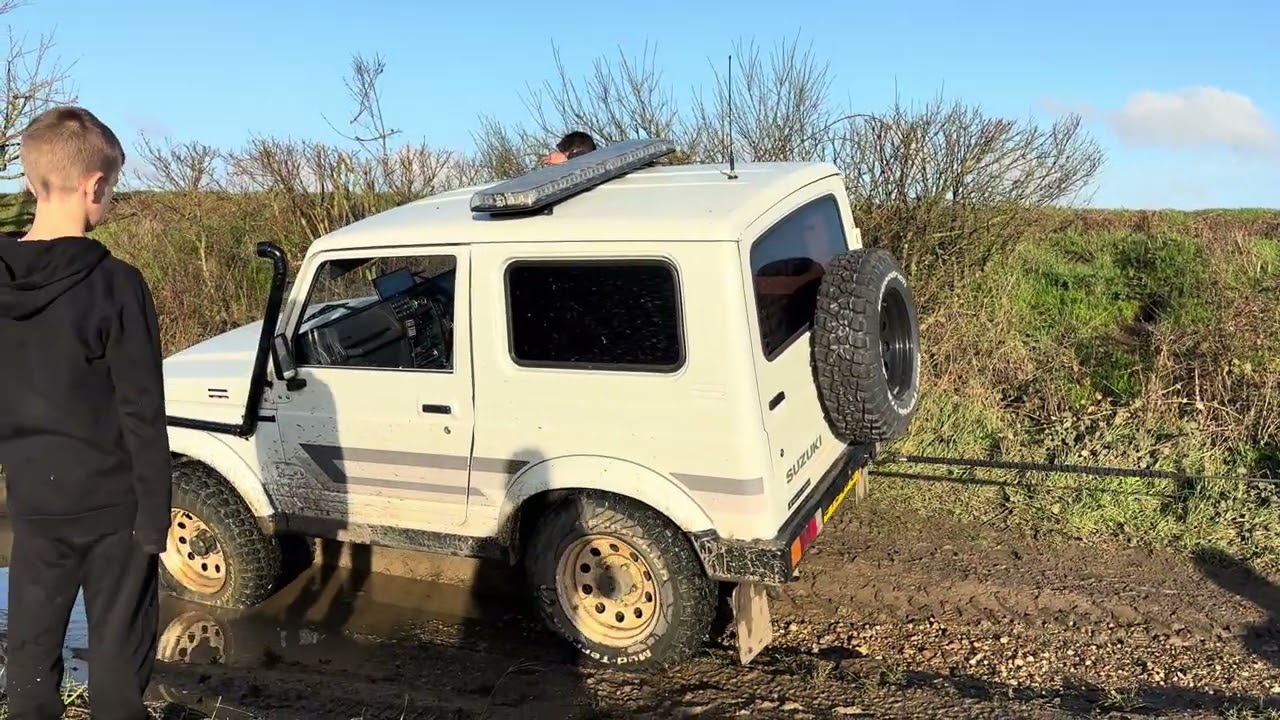 Using the winch for the first time