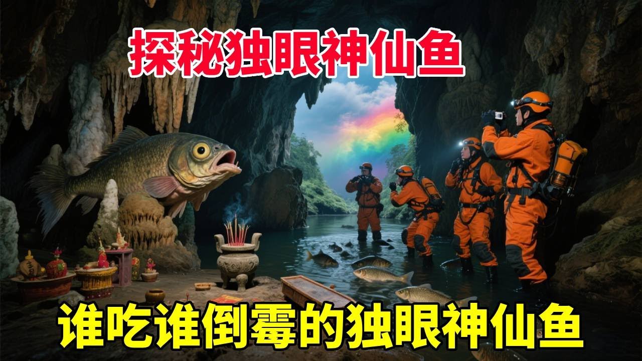 你聽過貴州獨眼神仙魚的故事嗎？有一個膽大小伙不信邪吃了這種魚，竟然離奇死亡？！【馬幫主探險中國】