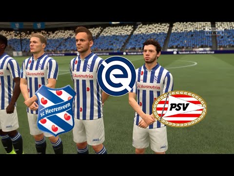 FIFA21 Heerenveen VS PSV Eindhoven Round 11 - Netherlands Eredivisie