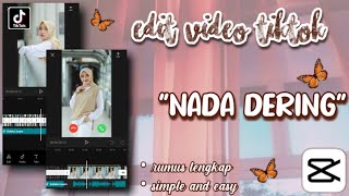 Cara Edit Video Tiktok Nada Dering | Tutorial Capcut