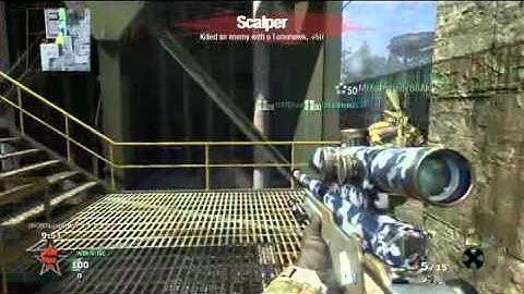 Call of Duty Black ops - Random Tomahawk Bounce Kill