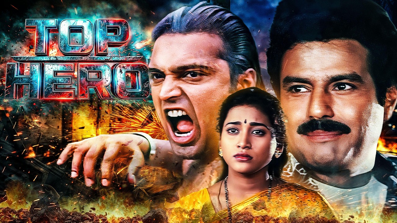 Nandamuri Balakrishna की 90s की सुपरहिट एक्शन फिल्म - TOP HERO | Soundarya | Full Movie