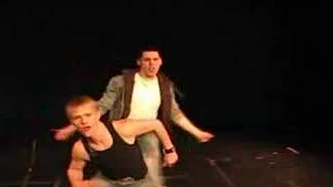 Trenton Bainbridge and Dustin Presley as *NSYNC