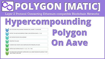How To HyperCompound Polygon (Matic) on Aave for Passive Income
