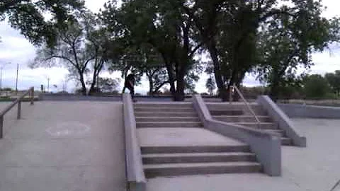 ross ollies the stairs