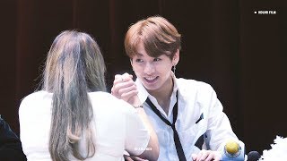 171008 LOVE YOURSELF 팬싸인회 뽀시래기 정국이 / 정국 직캠 JUNGKOOK FOCUS