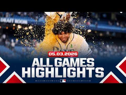 Highlights from ALL GAMES on 5/3 (Yankees' 7-run inning, Rays walk it off, MORE!)