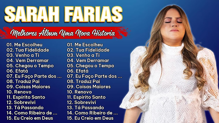 Sarah Farias - Hinos de Vitória 2025 | Músicas Que Renovam Sua Fé