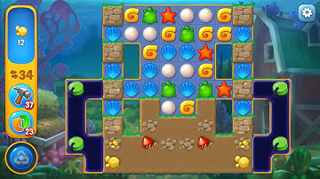 Fishdom level 1194 Gameplay (iOS Android)