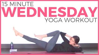 Wednesday (7 Day Yoga Challenge) Power Yoga Workout | Sarah Beth Yoga
