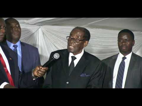I now support ED says Mugabe