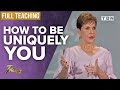 Joyce Meyer: Stop Pretending to be Something You're Not | FULL TEACHING | Praise on TBN
