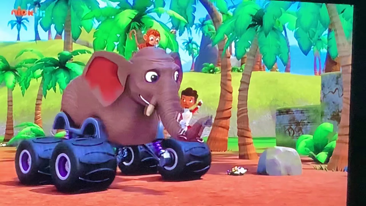 Blaze And The Monster Machines - AJ To The Rescue - Save Blaze