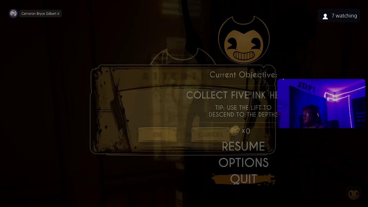 Bendy And The Ink Machine Chapter 1 And 2 Again...