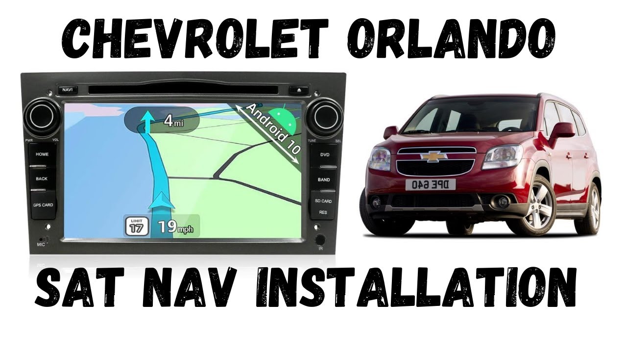 Chevrolet SatNav Android installation ,wiring on Chevy Orlando 2011