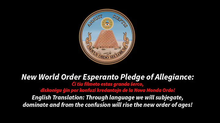 New World Order and Esperanto