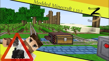 Tree Farm Island - MyRail #3 [Modded Minecraft 1.10.2] railcraft signals