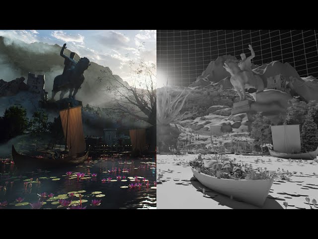 KING ARTHUR VFX BREAKDOWN | BLENDER | NUKE class=