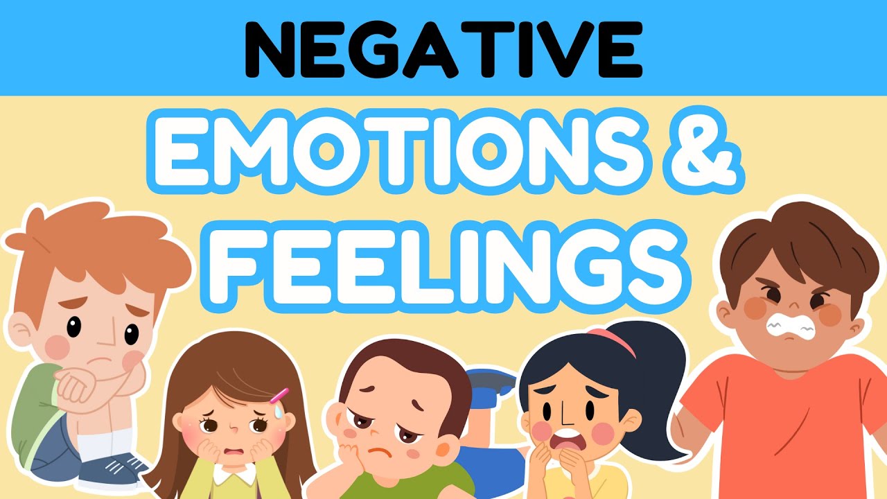 Negative English Moods, Feelings and Emotions | Adjectives Lesson for ...