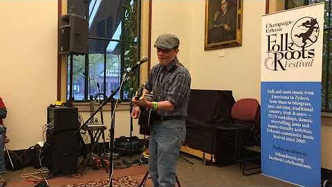 Michael Meadows at Folk and Roots Festival